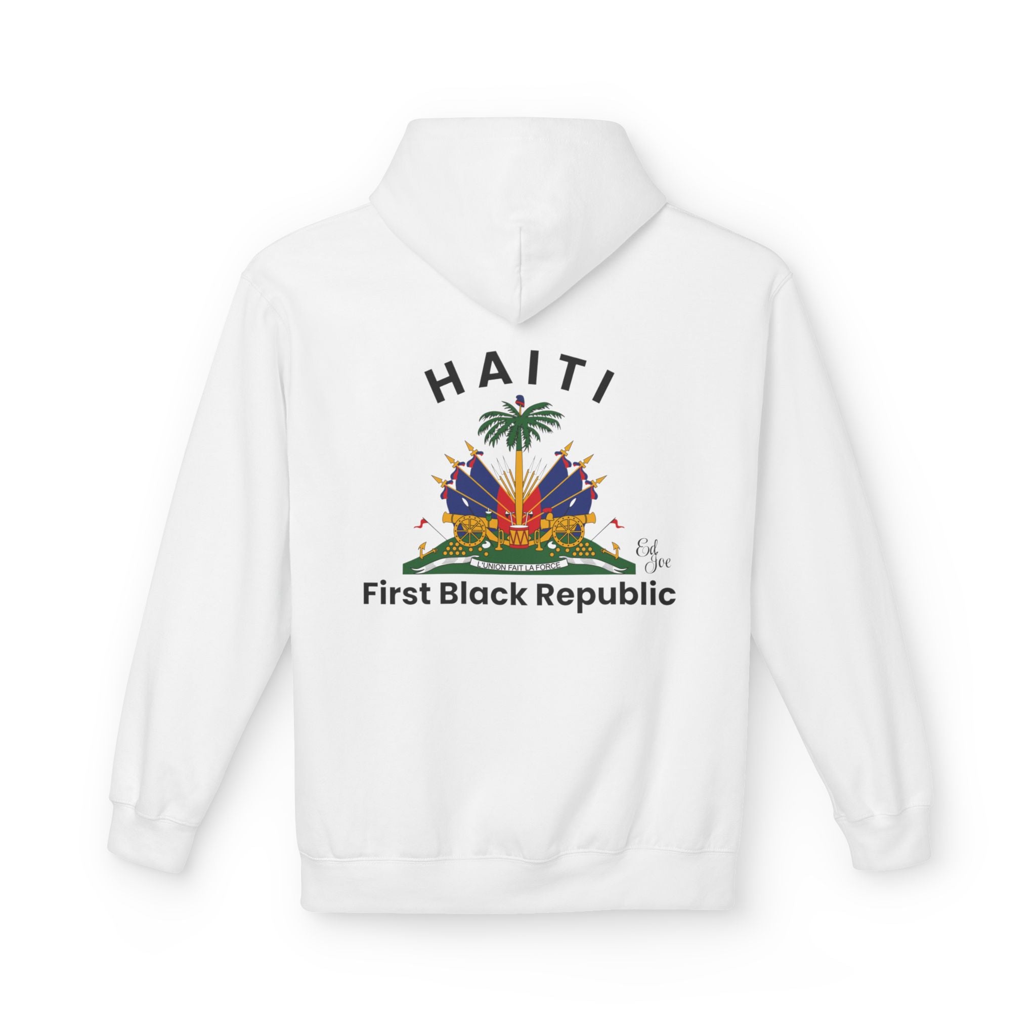 Hoodie — HAITI 1804 'First Black Republic' Crest