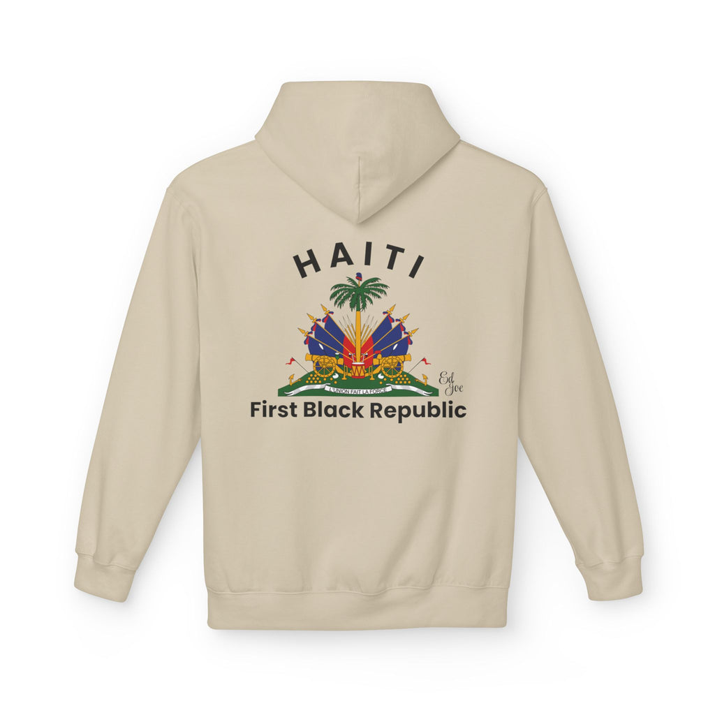Hoodie — HAITI 1804 'First Black Republic' Crest