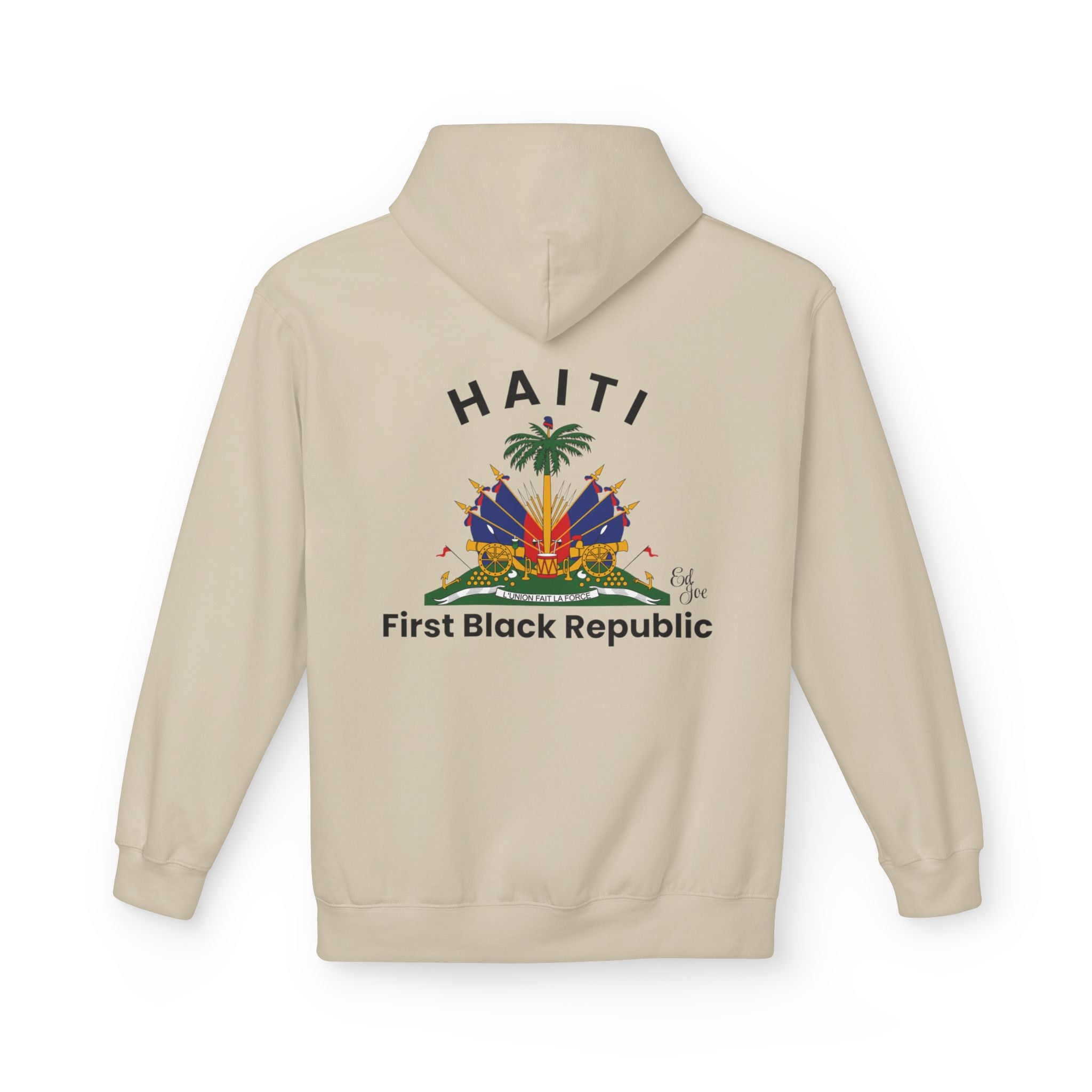 Hoodie — HAITI 1804 'First Black Republic' Crest