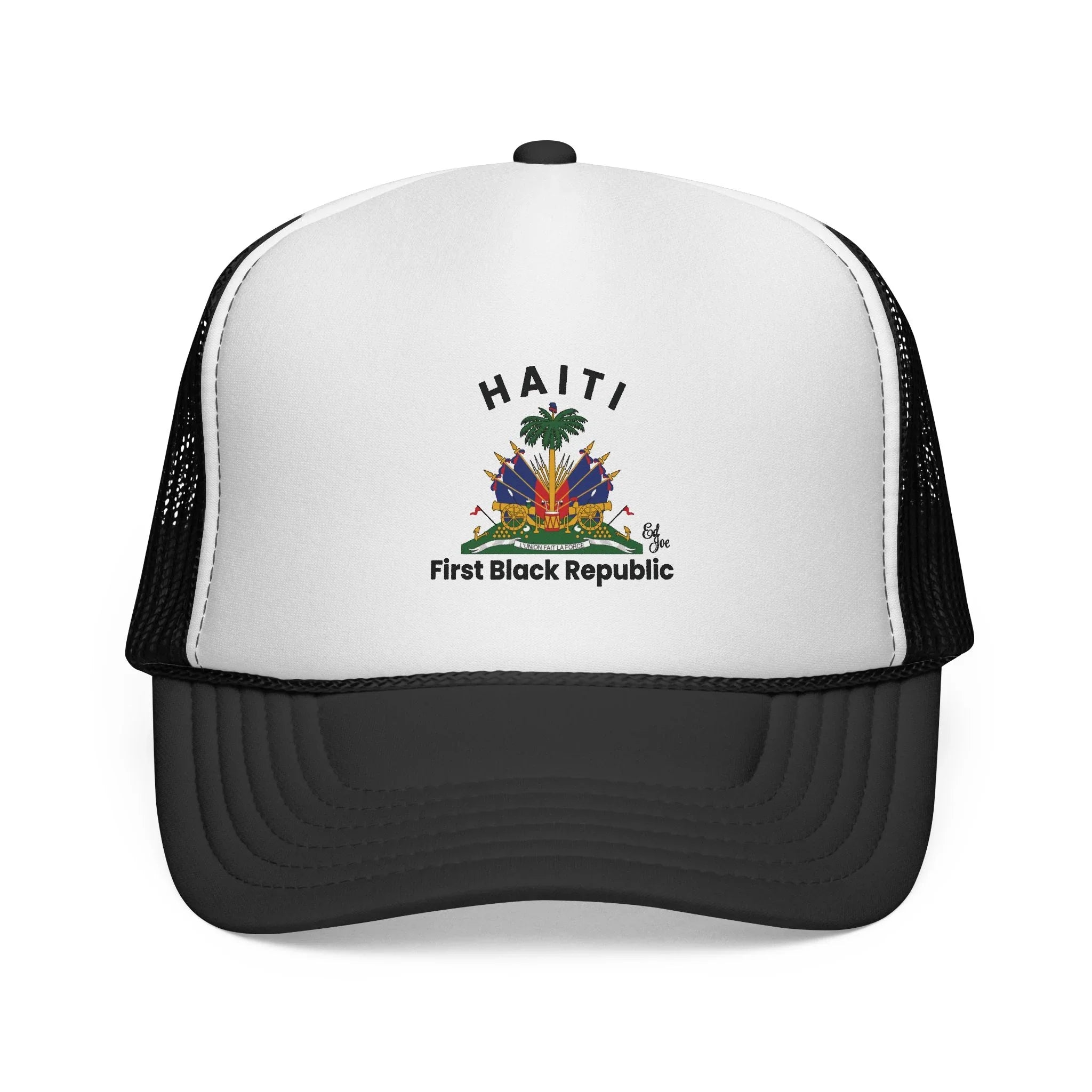 Haiti Trucker Hat — "First Black Republic" Emblem Mesh Cap