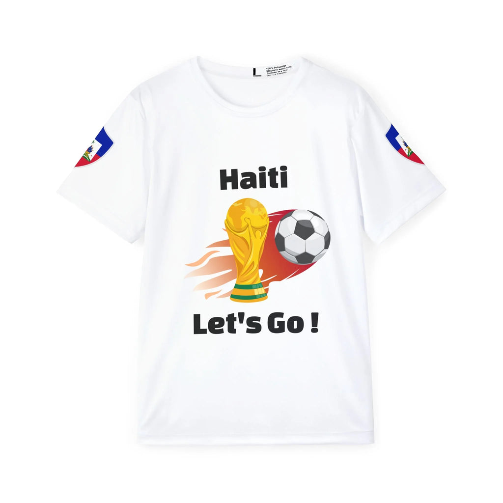 Haiti World Cup Jersey – Let's Go! Men's Red Sports Tee