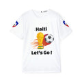 Haiti World Cup Jersey – Let's Go! Men's Red Sports Tee